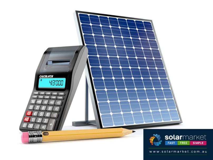 Calculating solar savings